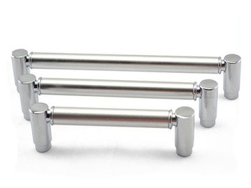 Le zinc en aluminium de Chrome de barre des poignées T de Cabinet de cuisine tire les poignées simples de tiroir de Zamark d'Assemblée