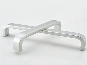 les longues poignées en aluminium de Cabinet de 256mm, Cabinet en aluminium balayé par nickel tire des poignées de porte de Refrigiator